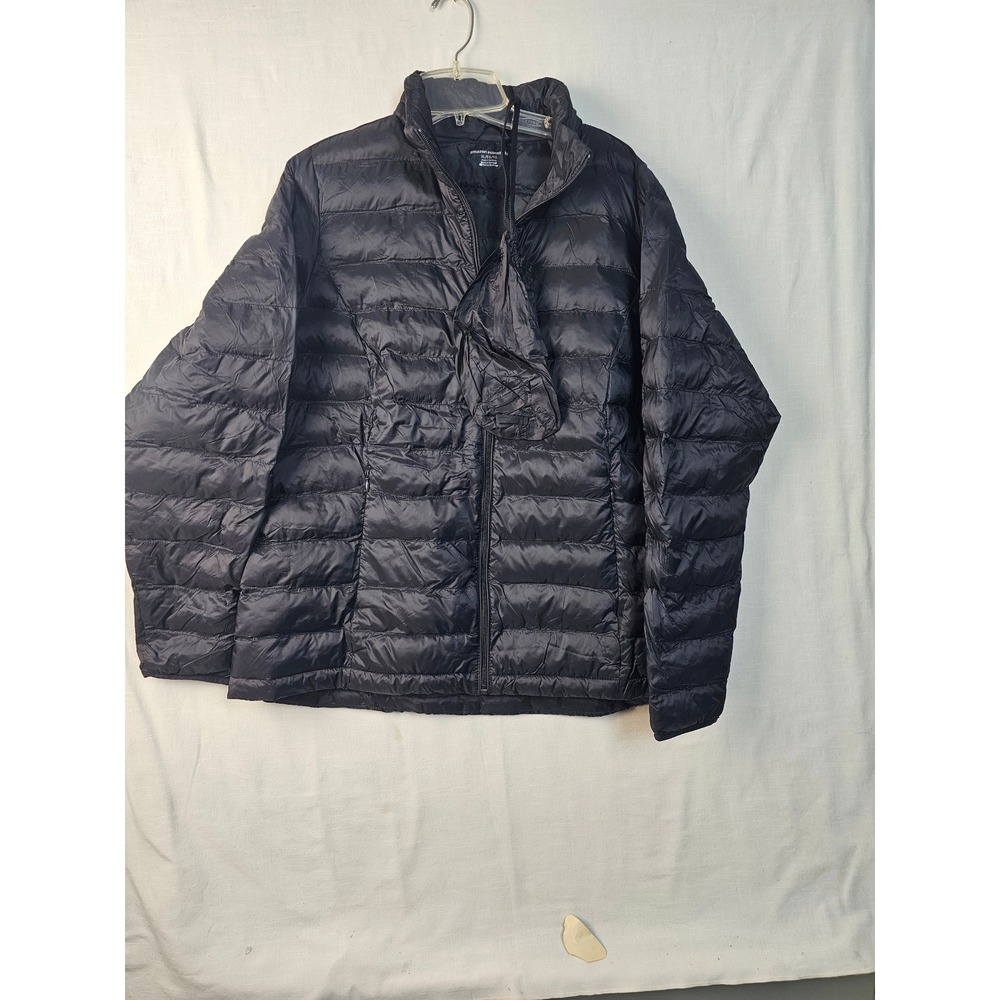 Amazon Essentials Black Lightweight Packable Puffer Jacket XL W-S17AE10007